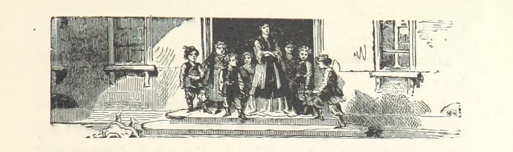 An illustration from The Half Hour Library of Travel, Nature and Science for young readers, 1896, leaf 19