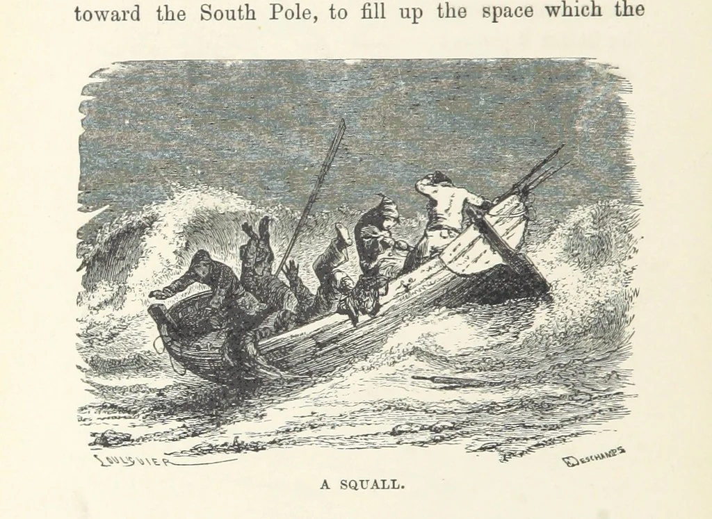 An illustration from The Half Hour Library of Travel, Nature and Science for young readers, 1896, leaf 22