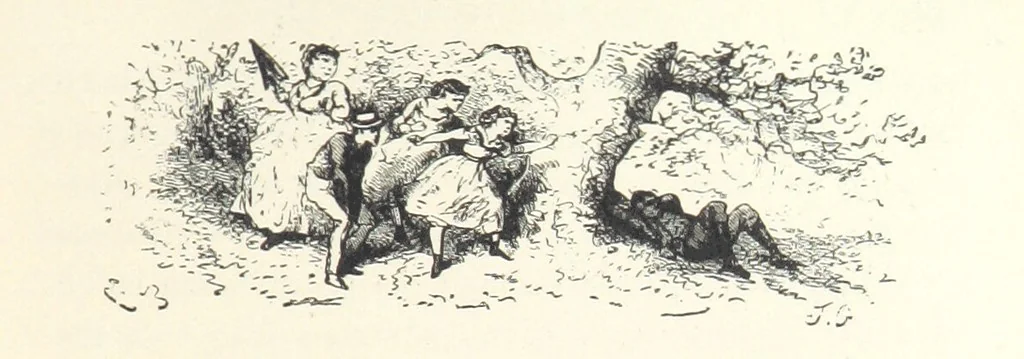 An illustration from The Half Hour Library of Travel, Nature and Science for young readers, 1896, leaf 327