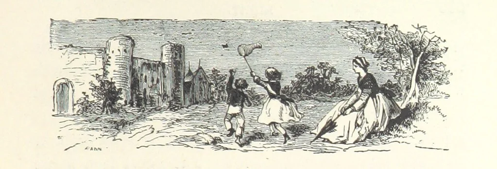 An illustration from The Half Hour Library of Travel, Nature and Science for young readers, 1896, leaf 351