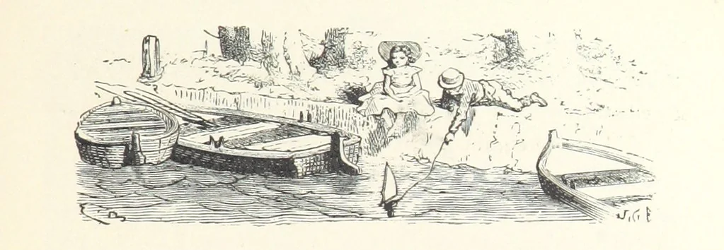 An illustration from The Half Hour Library of Travel, Nature and Science for young readers, 1896, leaf 87