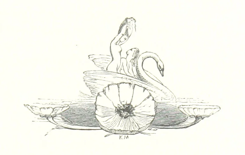 An illustration from Midsummer Eve: a fairy tale of love, 1848, leaf 105