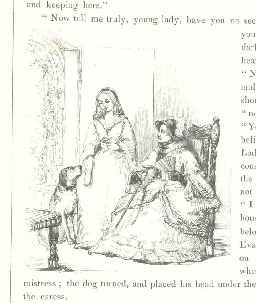 An illustration from Midsummer Eve: a fairy tale of love, 1848, leaf 119
