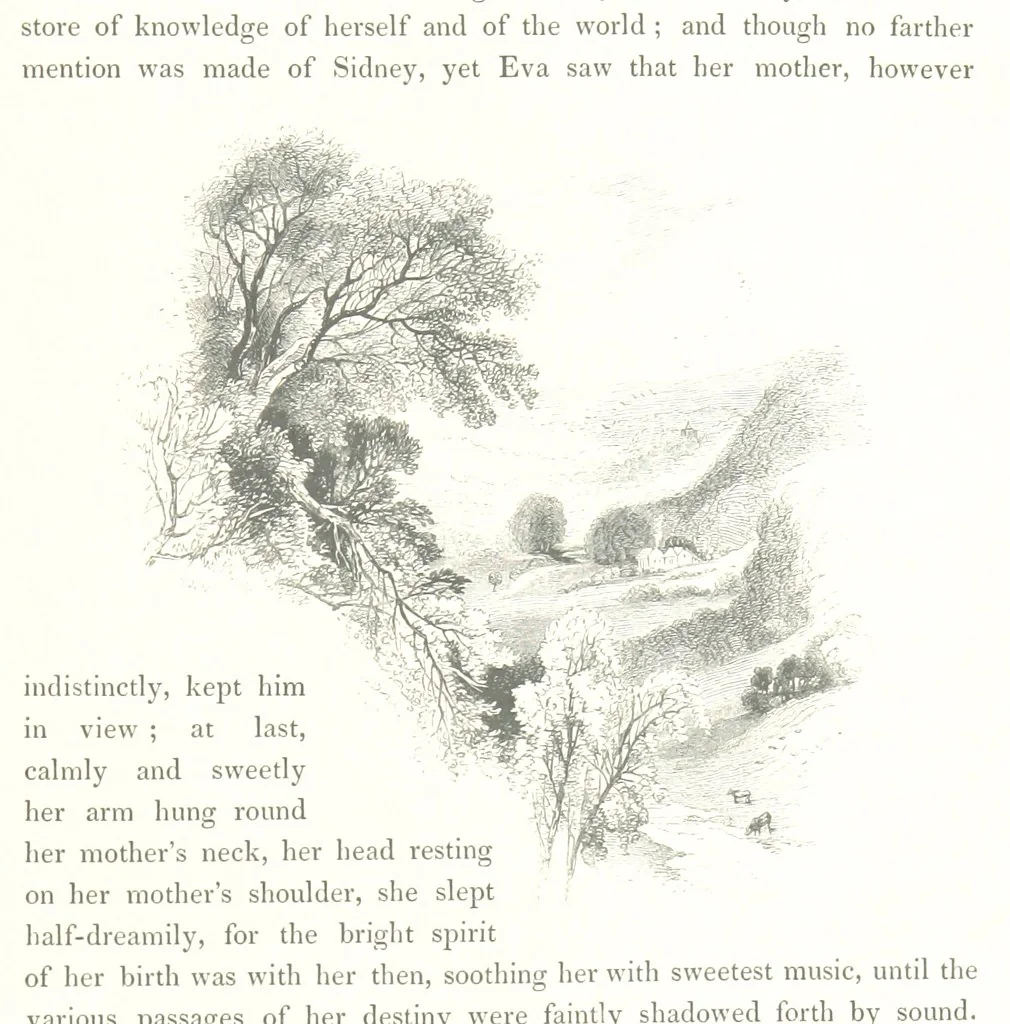 An illustration from Midsummer Eve: a fairy tale of love, 1848, leaf 129