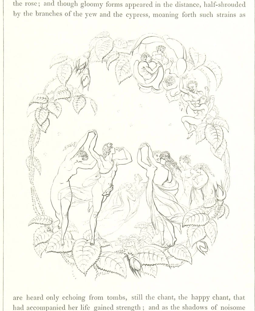 An illustration from Midsummer Eve: a fairy tale of love, 1848, leaf 131