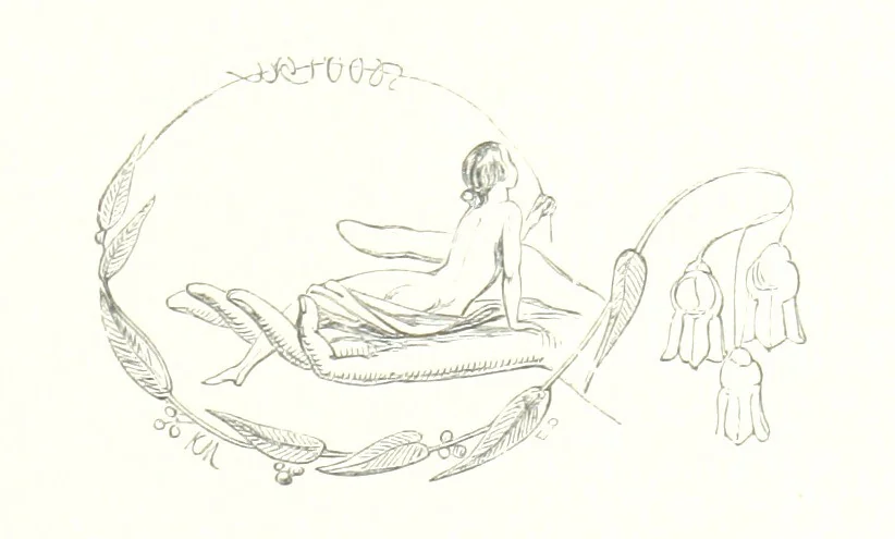 An illustration from Midsummer Eve: a fairy tale of love, 1848, leaf 135