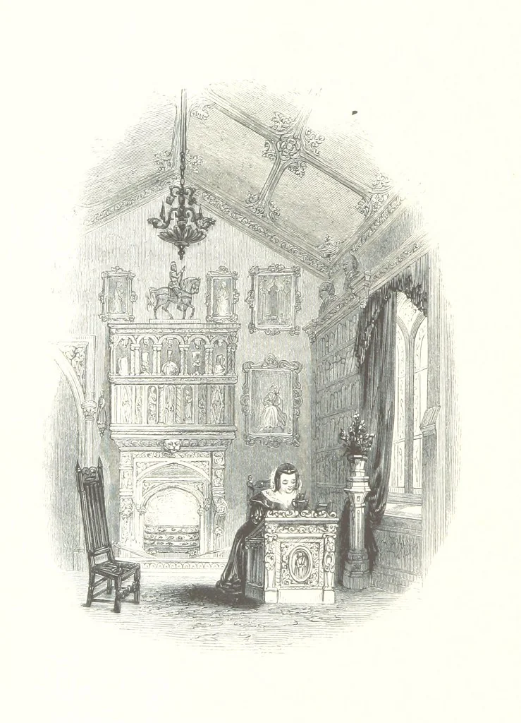 An illustration from Midsummer Eve: a fairy tale of love, 1848, leaf 14