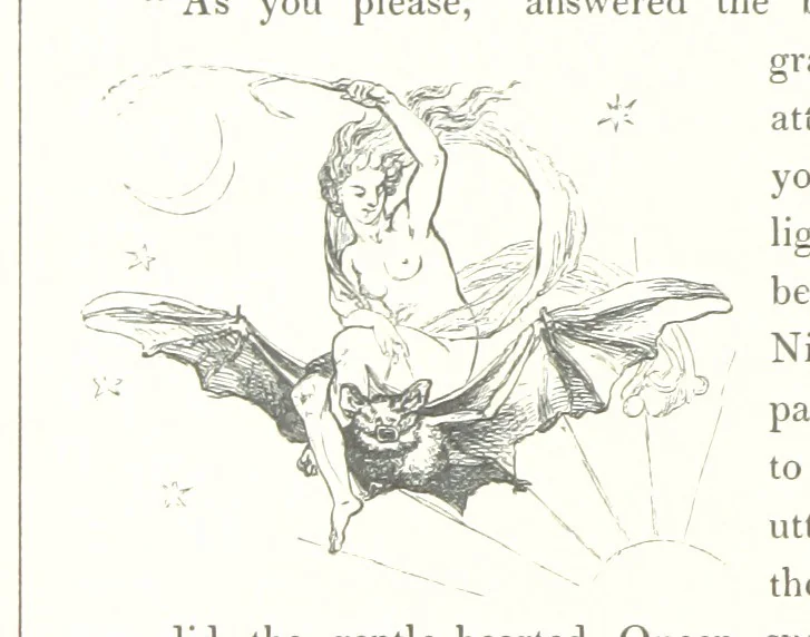 An illustration from Midsummer Eve: a fairy tale of love, 1848, leaf 142