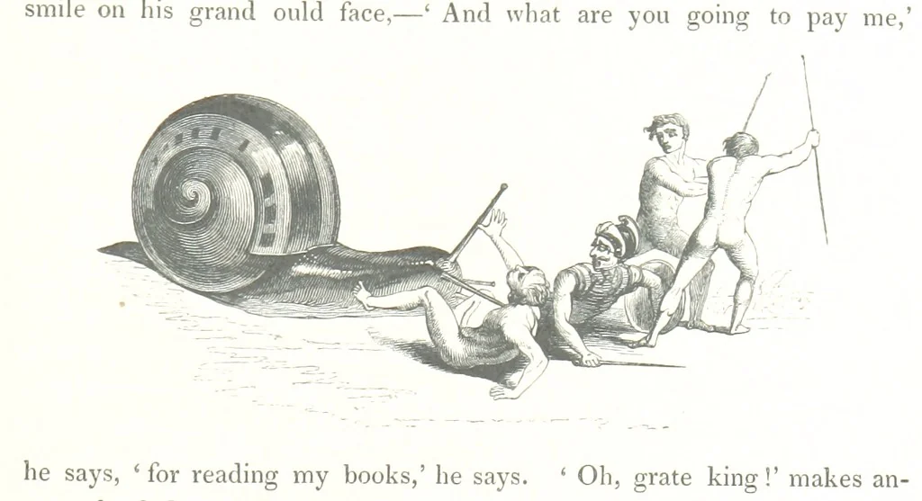 An illustration from Midsummer Eve: a fairy tale of love, 1848, leaf 145