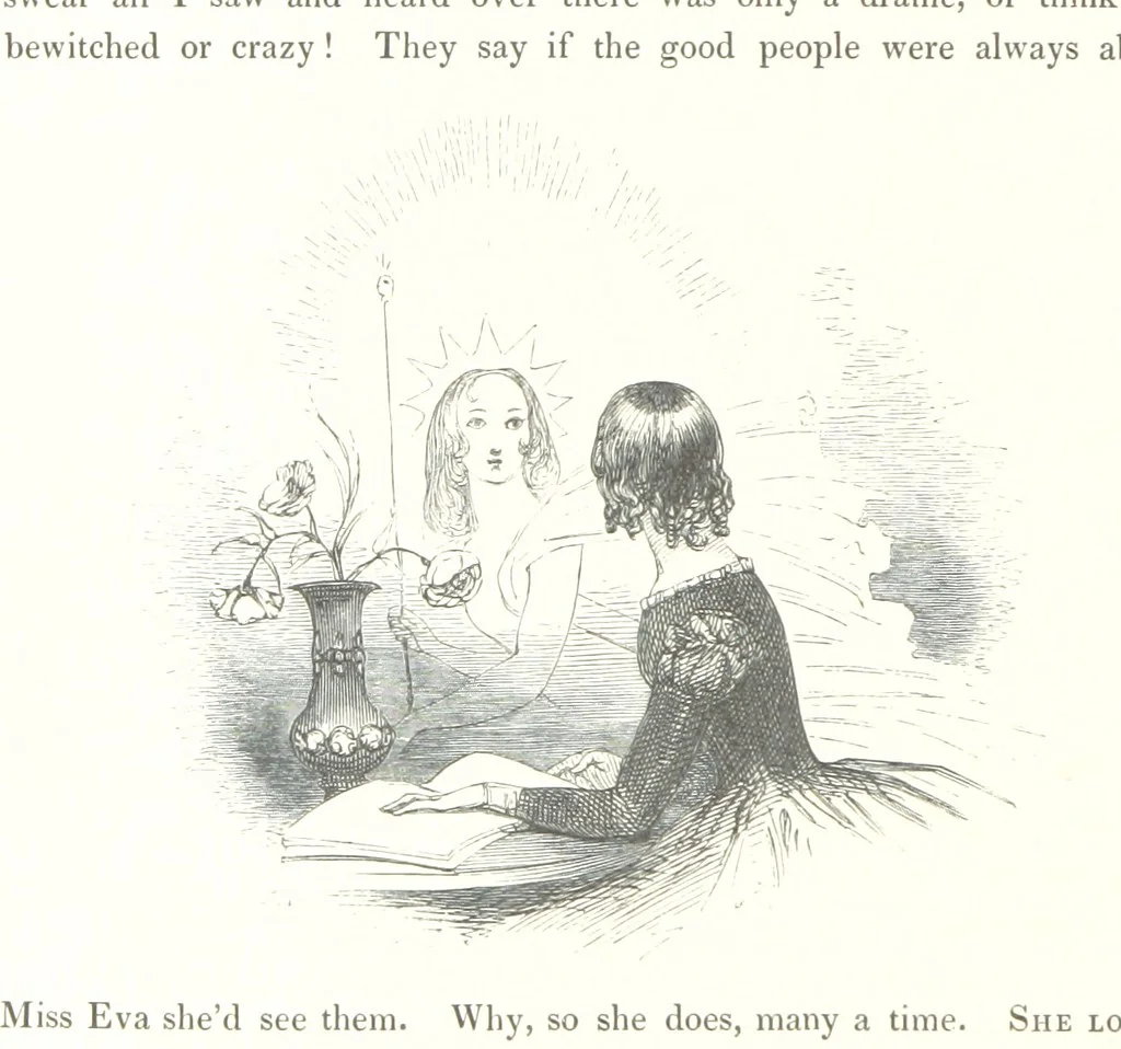 An illustration from Midsummer Eve: a fairy tale of love, 1848, leaf 194