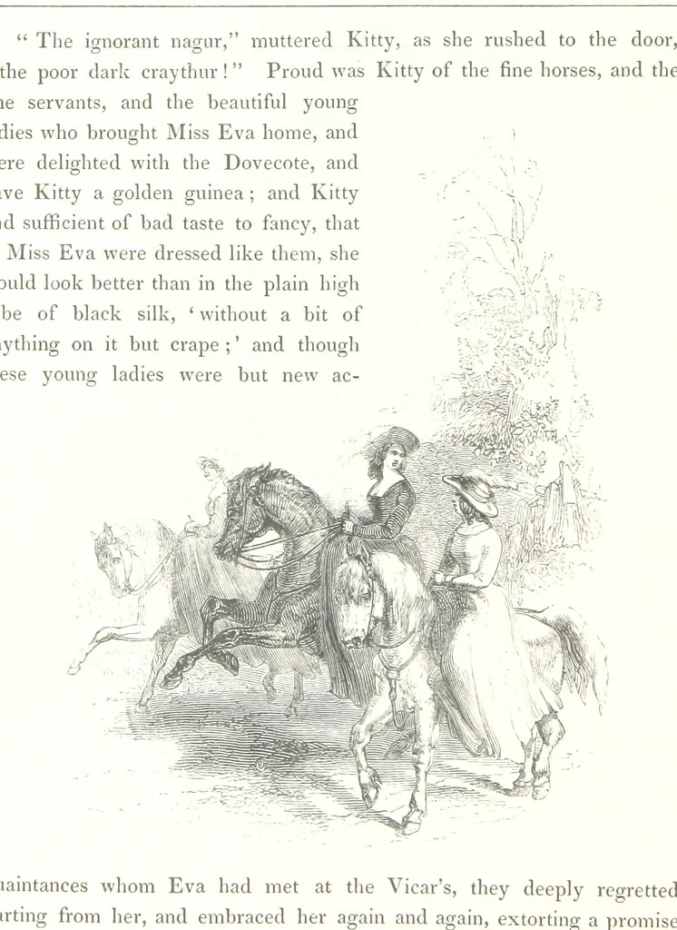 An illustration from Midsummer Eve: a fairy tale of love, 1848, leaf 198