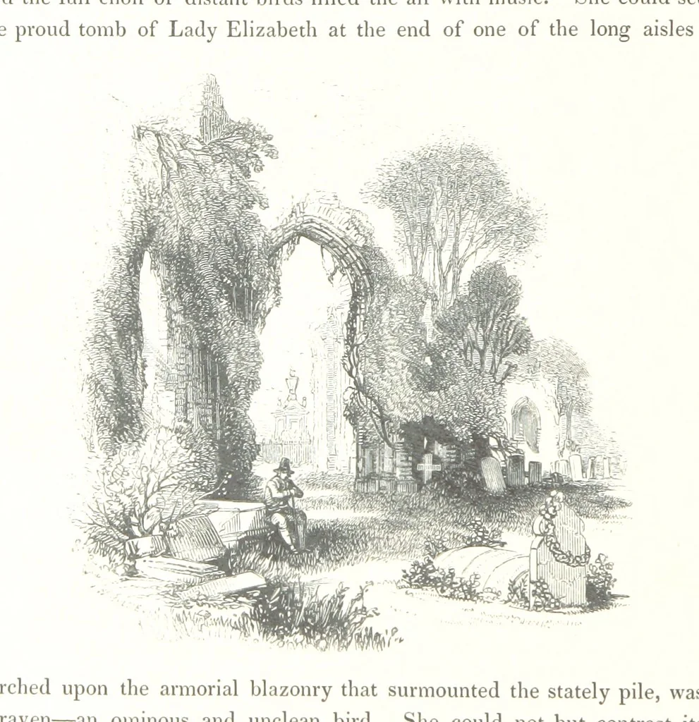 An illustration from Midsummer Eve: a fairy tale of love, 1848, leaf 200