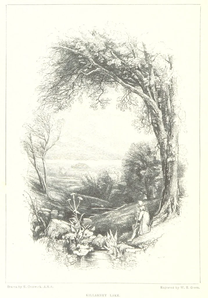 An illustration from Midsummer Eve: a fairy tale of love, 1848, leaf 212