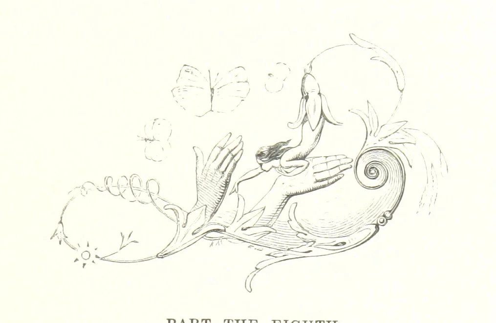 An illustration from Midsummer Eve: a fairy tale of love, 1848, leaf 213