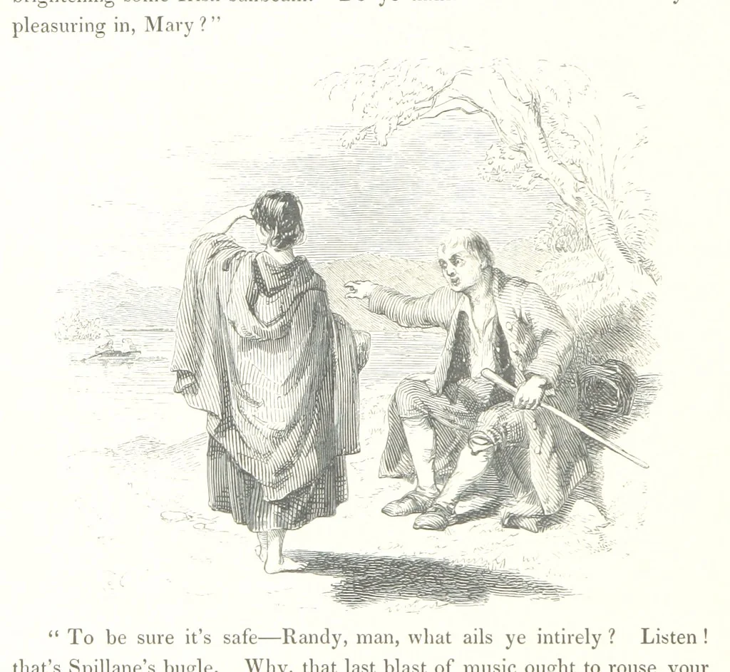 An illustration from Midsummer Eve: a fairy tale of love, 1848, leaf 214