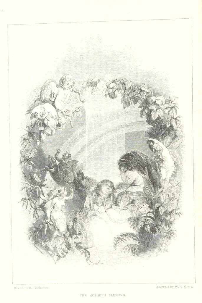 An illustration from Midsummer Eve: a fairy tale of love, 1848, leaf 22