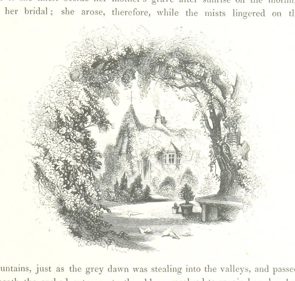 An illustration from Midsummer Eve: a fairy tale of love, 1848, leaf 223
