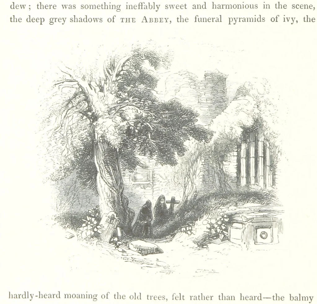An illustration from Midsummer Eve: a fairy tale of love, 1848, leaf 224