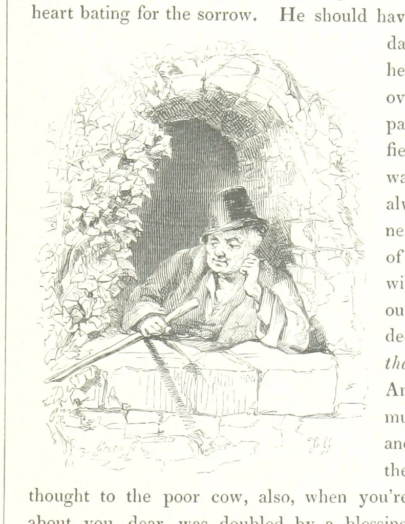 An illustration from Midsummer Eve: a fairy tale of love, 1848, leaf 231
