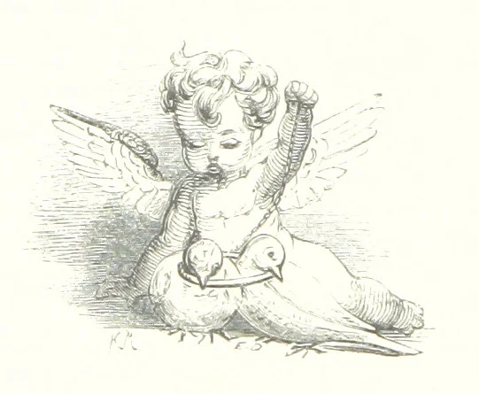An illustration from Midsummer Eve: a fairy tale of love, 1848, leaf 234