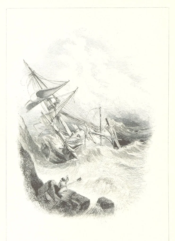 An illustration from Midsummer Eve: a fairy tale of love, 1848, leaf 236
