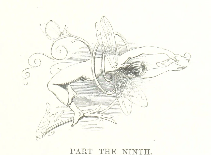 An illustration from Midsummer Eve: a fairy tale of love, 1848, leaf 237
