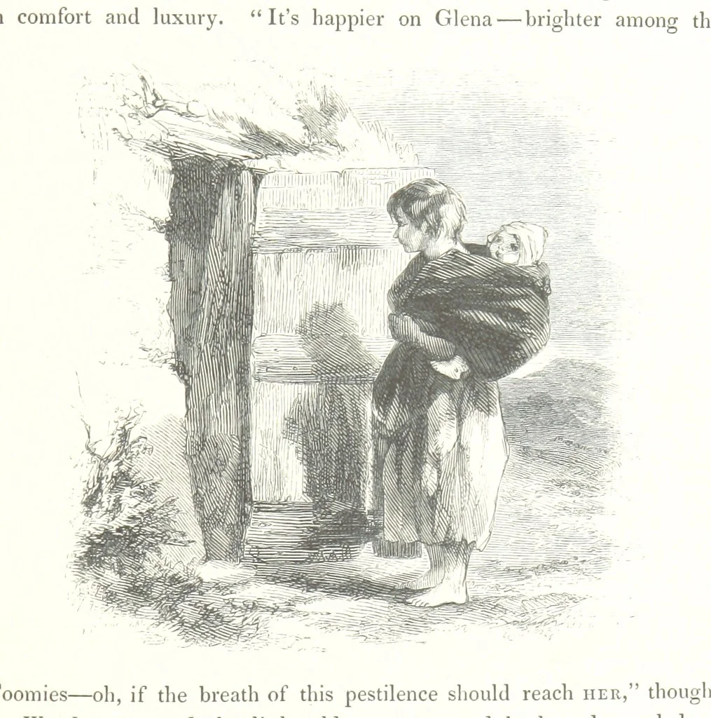 An illustration from Midsummer Eve: a fairy tale of love, 1848, leaf 247