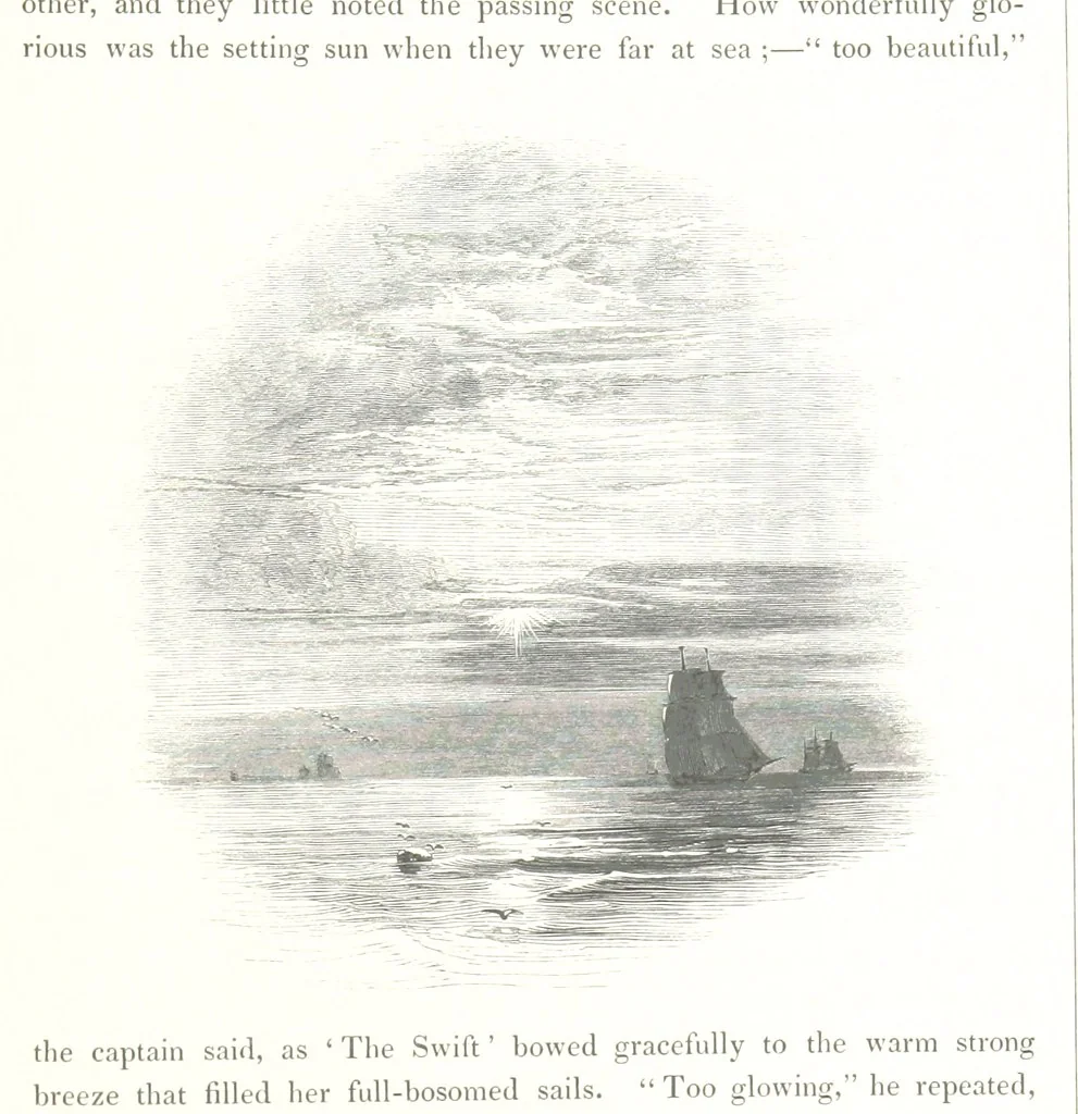 An illustration from Midsummer Eve: a fairy tale of love, 1848, leaf 253