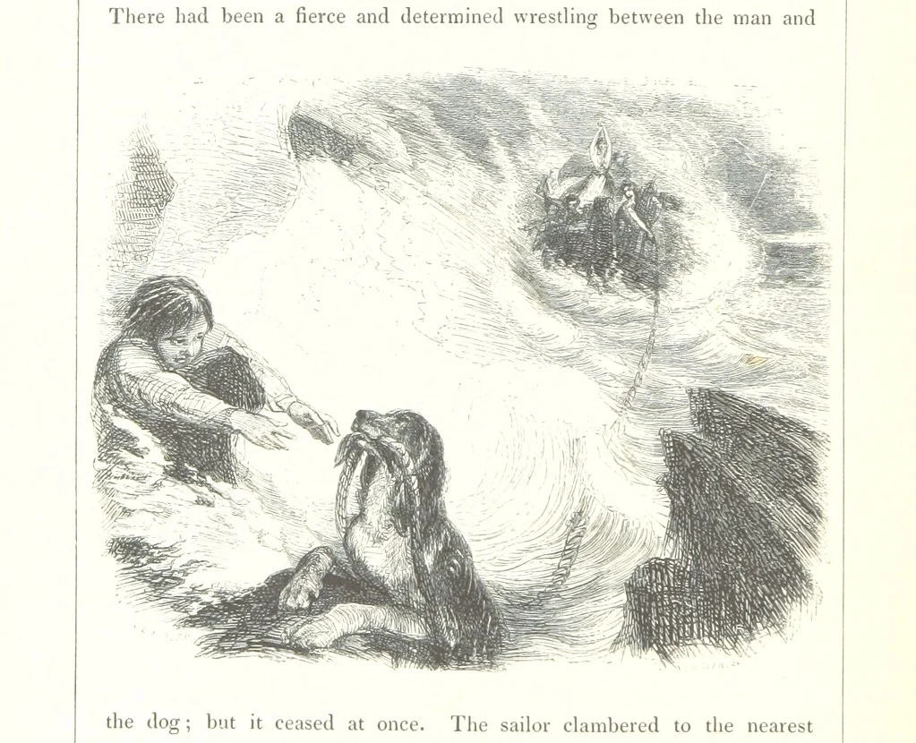 An illustration from Midsummer Eve: a fairy tale of love, 1848, leaf 260