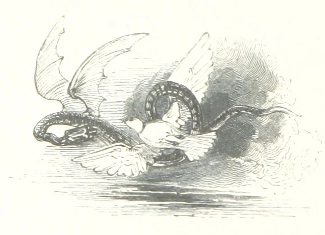 An illustration from Midsummer Eve: a fairy tale of love, 1848, leaf 262