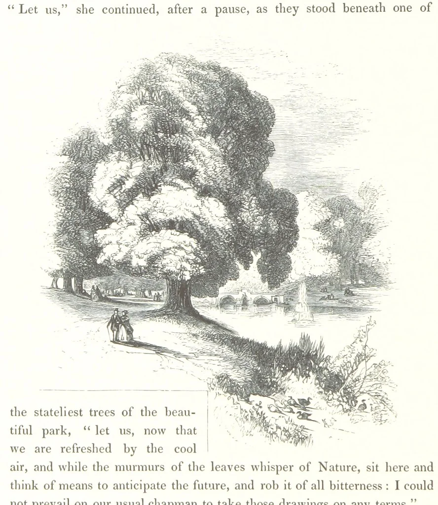 An illustration from Midsummer Eve: a fairy tale of love, 1848, leaf 270