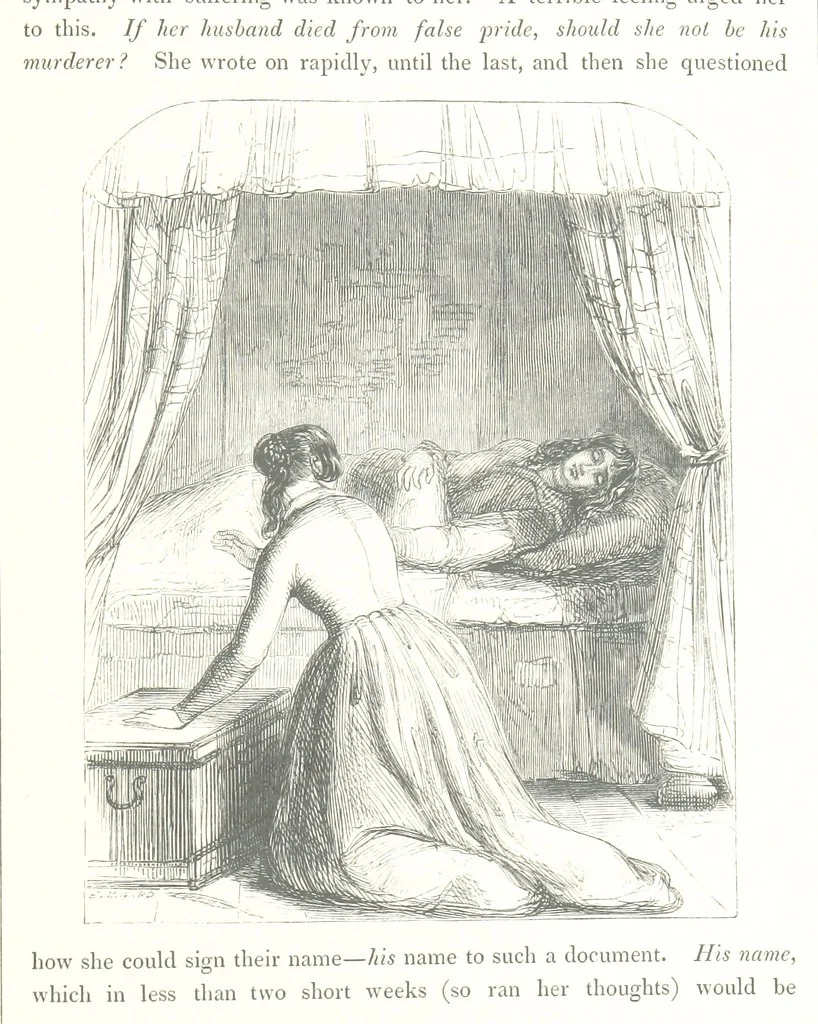 An illustration from Midsummer Eve: a fairy tale of love, 1848, leaf 279