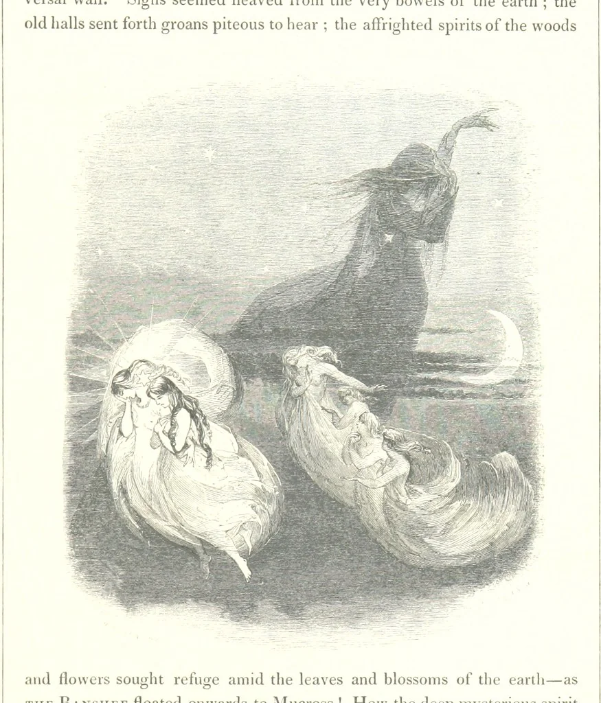 An illustration from Midsummer Eve: a fairy tale of love, 1848, leaf 289