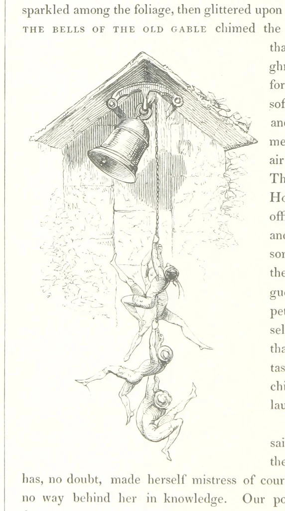 An illustration from Midsummer Eve: a fairy tale of love, 1848, leaf 294