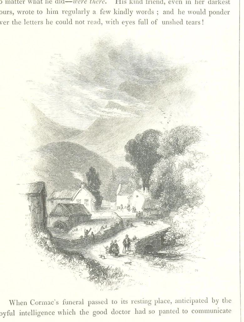 An illustration from Midsummer Eve: a fairy tale of love, 1848, leaf 299