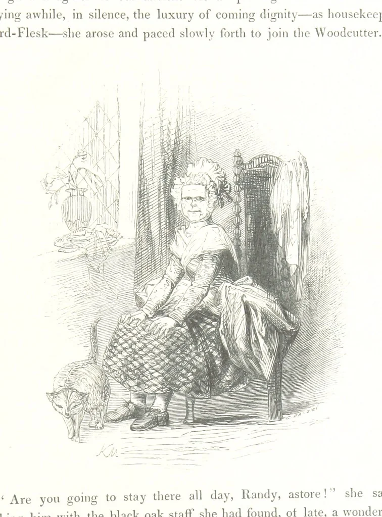 An illustration from Midsummer Eve: a fairy tale of love, 1848, leaf 301