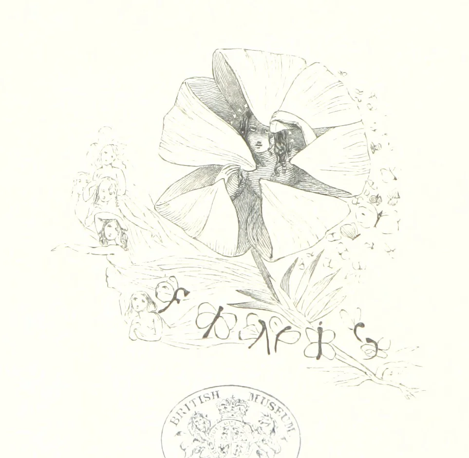 An illustration from Midsummer Eve: a fairy tale of love, 1848, leaf 312