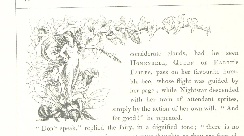 An illustration from Midsummer Eve: a fairy tale of love, 1848, leaf 32