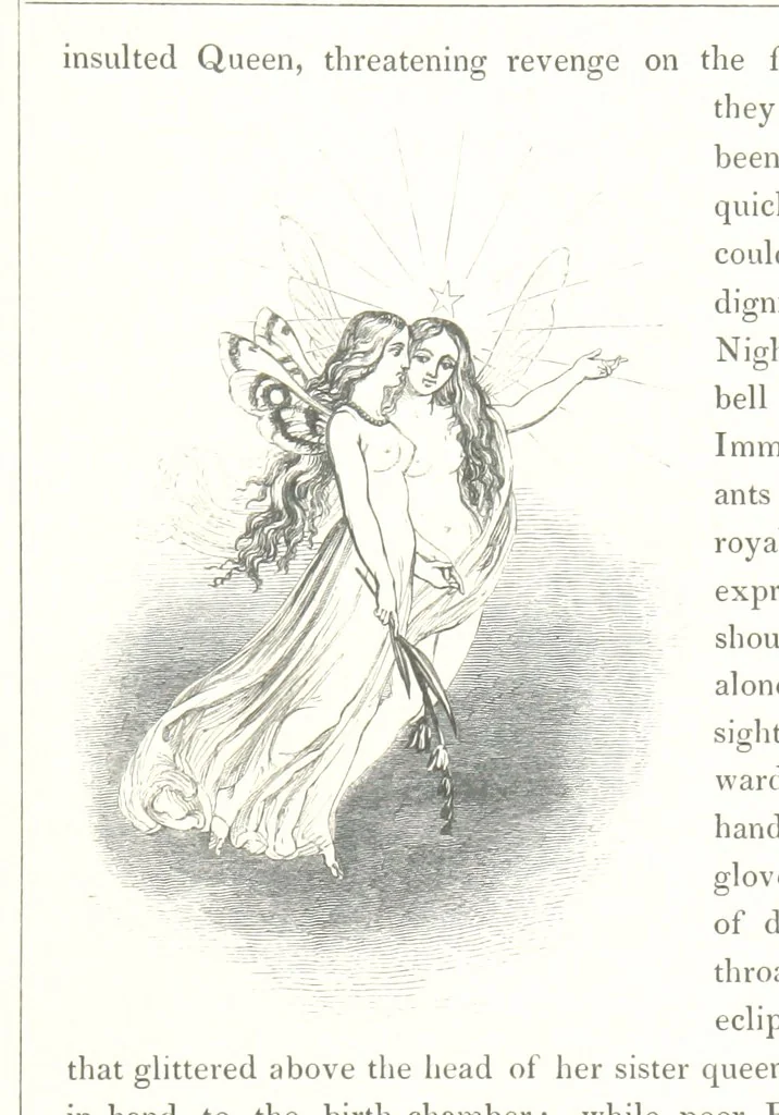 An illustration from Midsummer Eve: a fairy tale of love, 1848, leaf 37