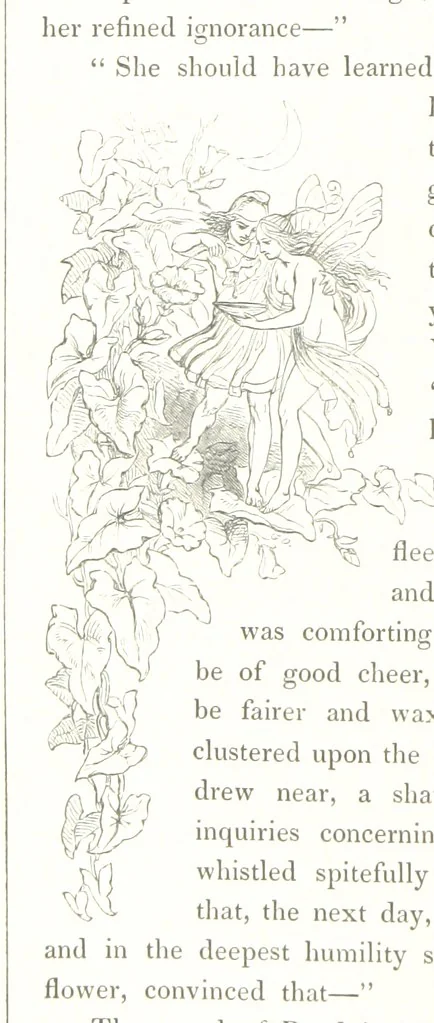 An illustration from Midsummer Eve: a fairy tale of love, 1848, leaf 42