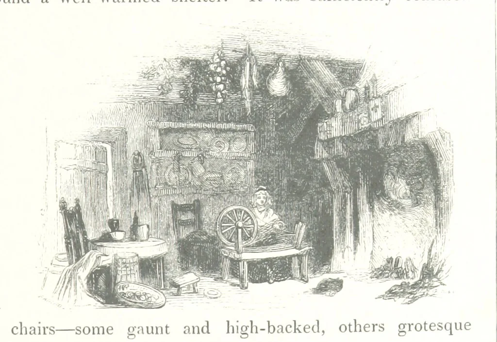 An illustration from Midsummer Eve: a fairy tale of love, 1848, leaf 49