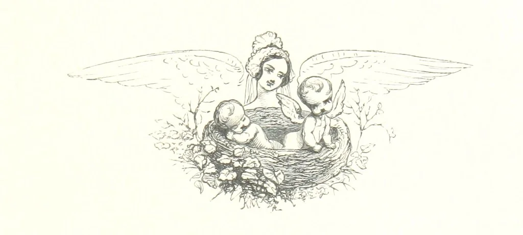 An illustration from Midsummer Eve: a fairy tale of love, 1848, leaf 77