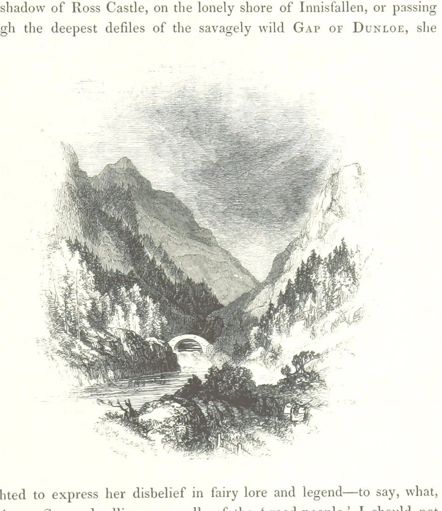 An illustration from Midsummer Eve: a fairy tale of love, 1848, leaf 83
