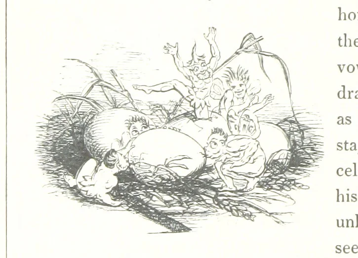 An illustration from Midsummer Eve: a fairy tale of love, 1848, leaf 84