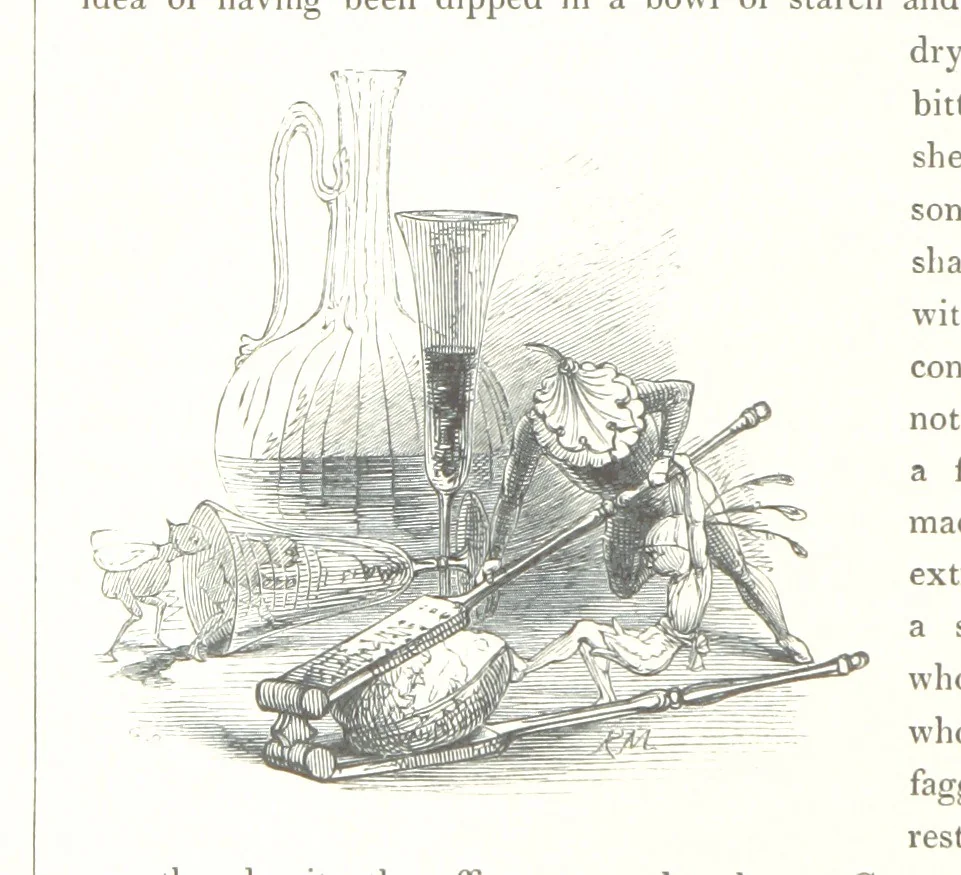 An illustration from Midsummer Eve: a fairy tale of love, 1848, leaf 84