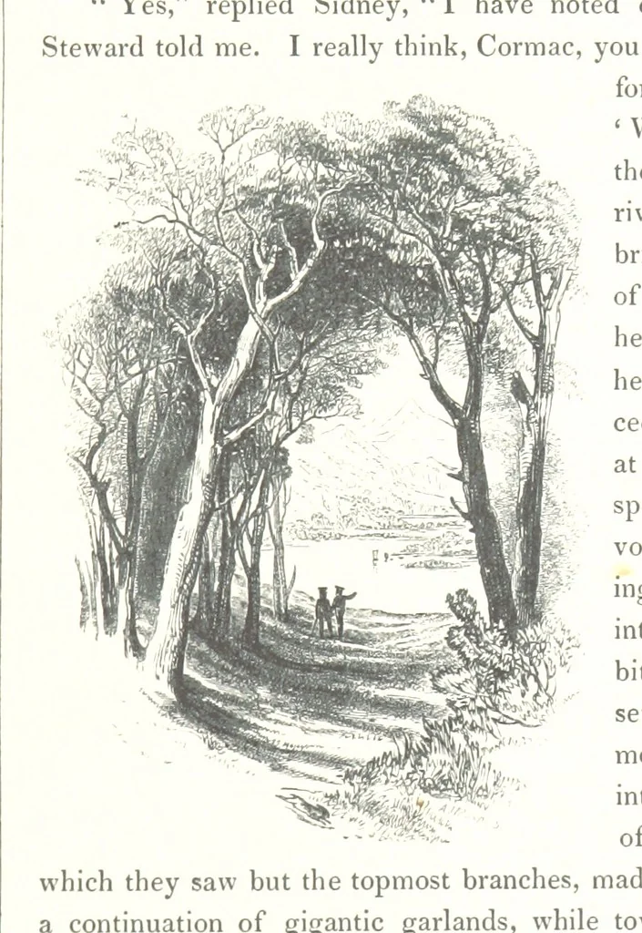 An illustration from Midsummer Eve: a fairy tale of love, 1848, leaf 89