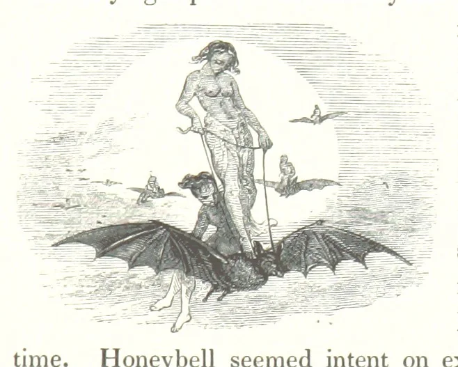 An illustration from Midsummer Eve: a fairy tale of love, 1848, leaf 99