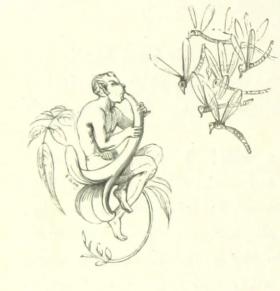 An illustration from Midsummer Eve: a fairy tale of love, 1870, leaf 106