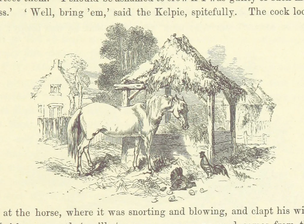 An illustration from Midsummer Eve: a fairy tale of love, 1870, leaf 107