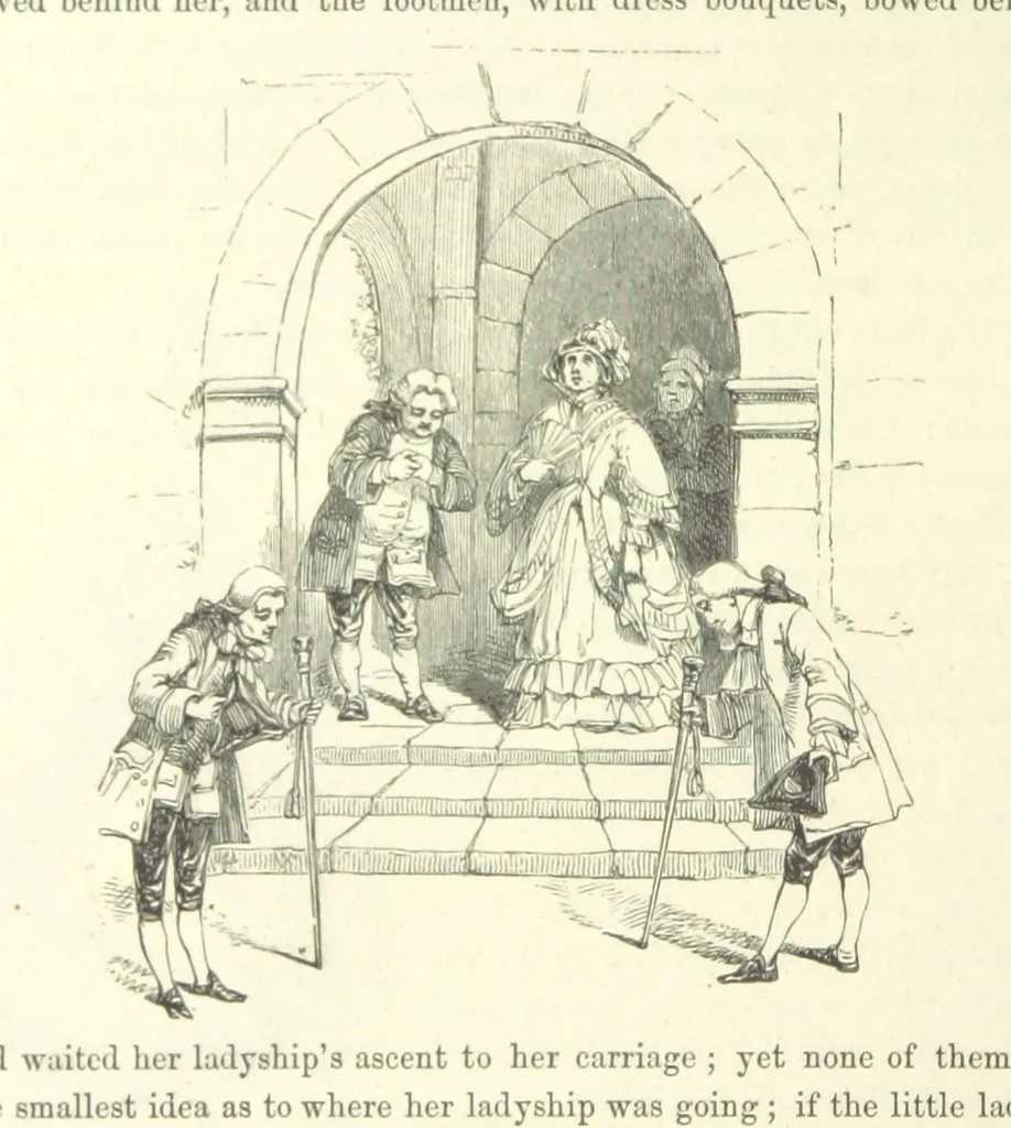 An illustration from Midsummer Eve: a fairy tale of love, 1870, leaf 110